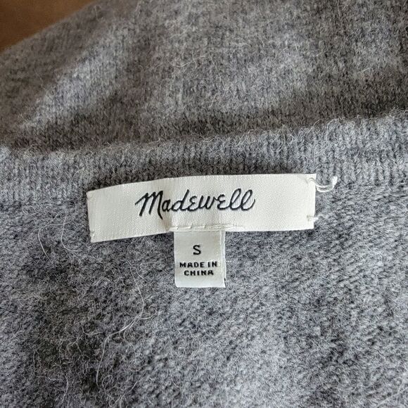 Madewell Open Cardigan Merino Wool and Alpaca Blend. Size S. - Picture 6 of 10